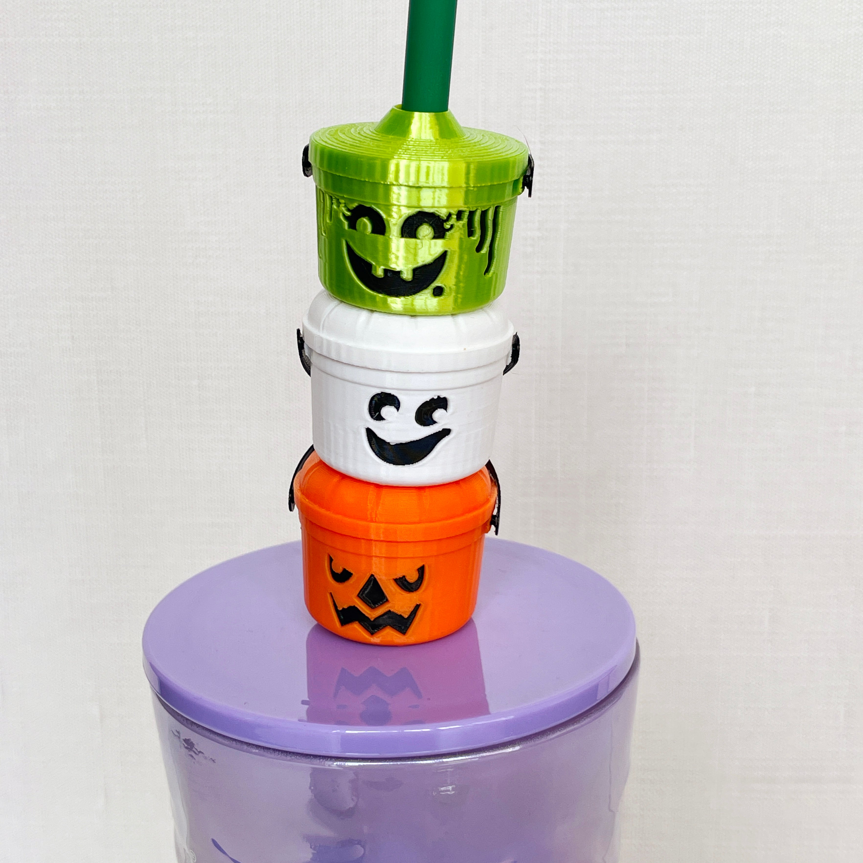 Halloween Hydration Swig Life Straw Topper Set (Boo Straw) · NanaMacs
